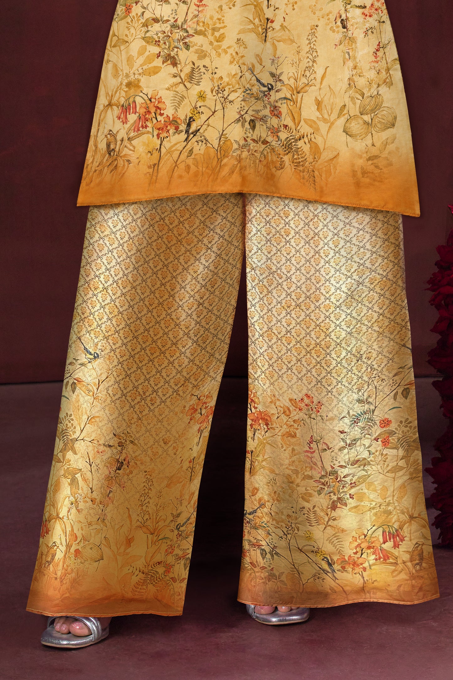 Amber Sunlit Blossom Set