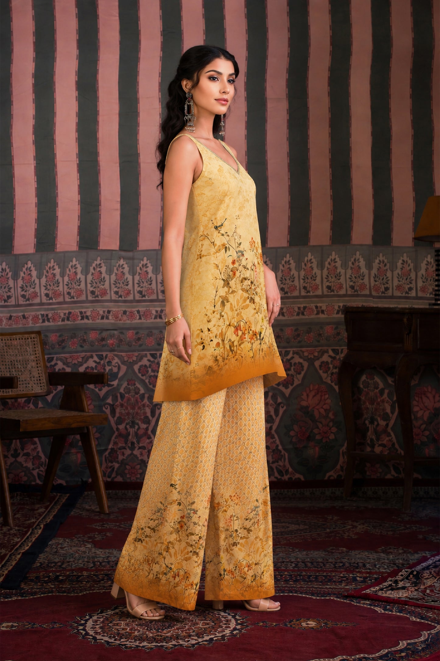 Amber Sunlit Blossom Set