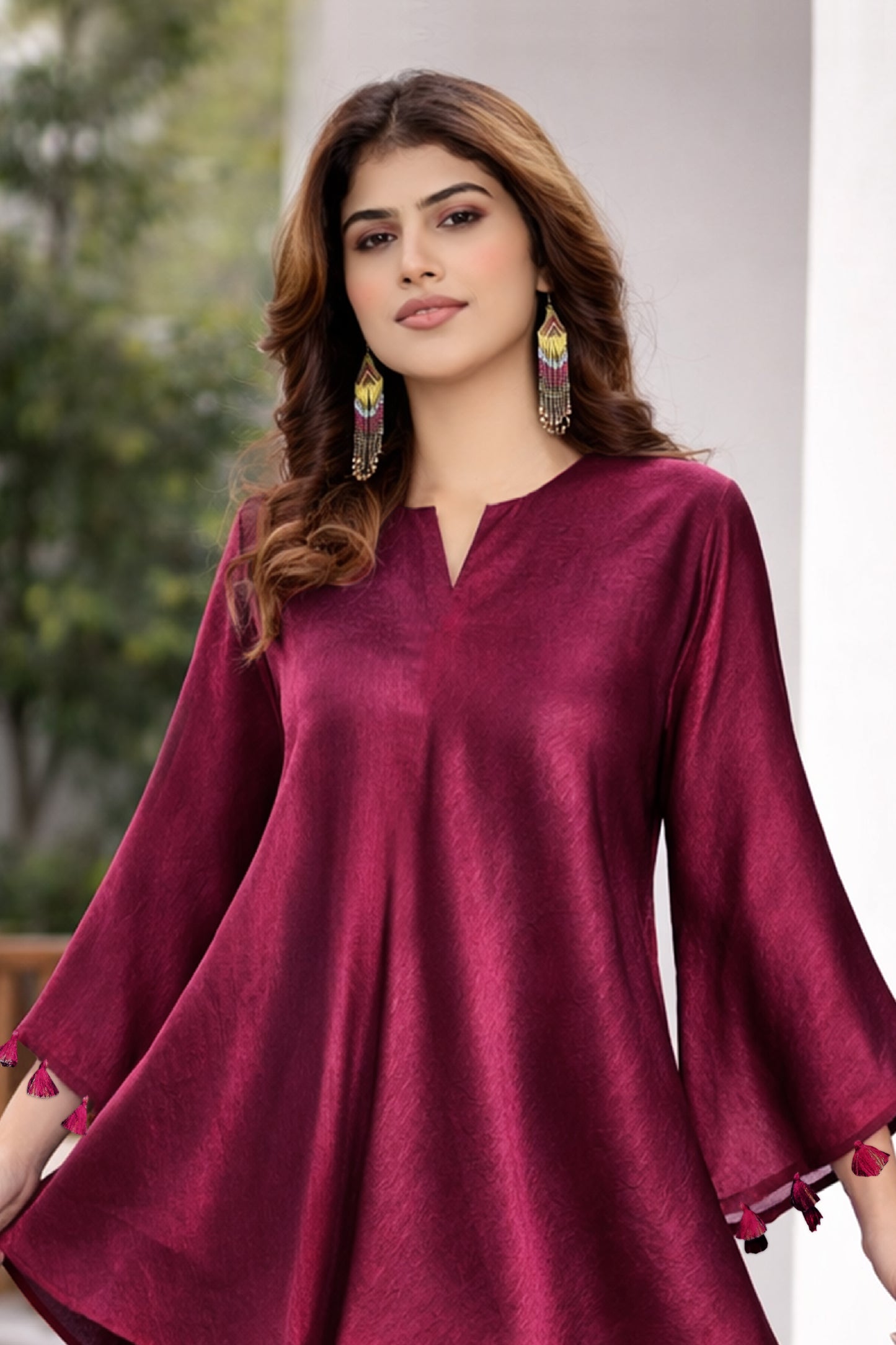 Wine Grace Co-ord Set