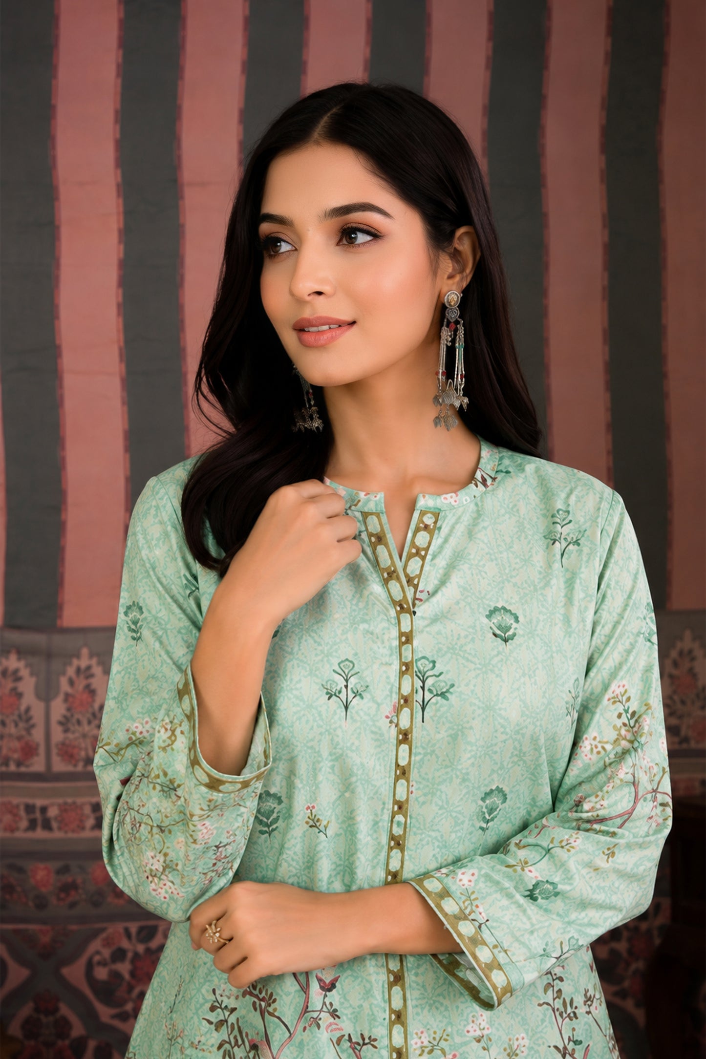 Zara Mint Blossom Co-ord Set