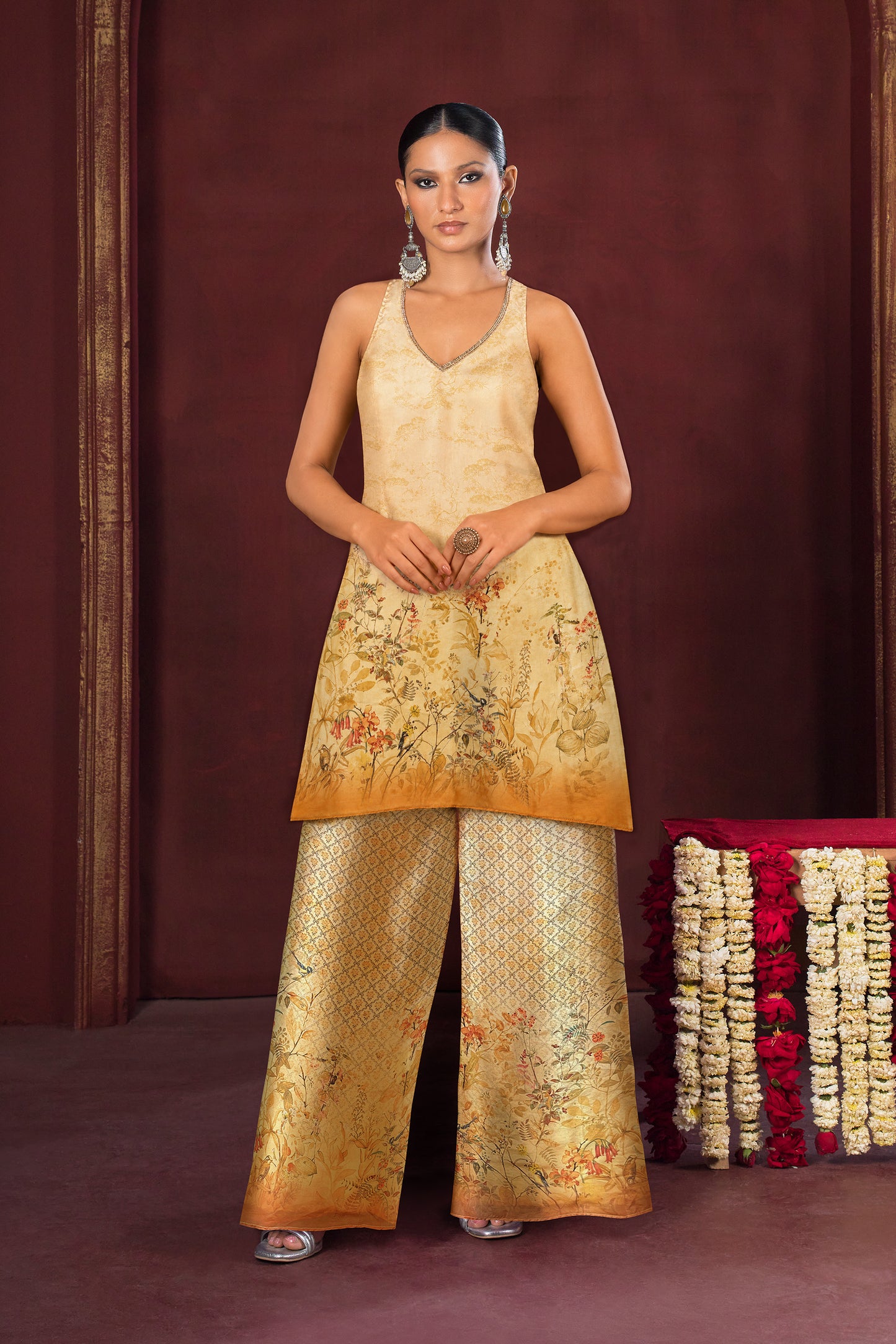 Amber Sunlit Blossom Set