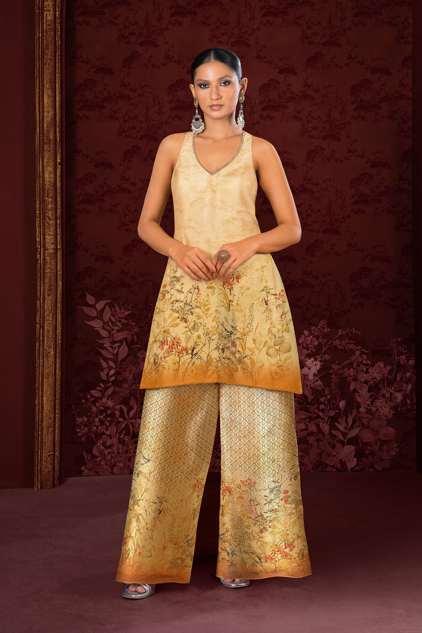 Amber Sunlit Blossom Set