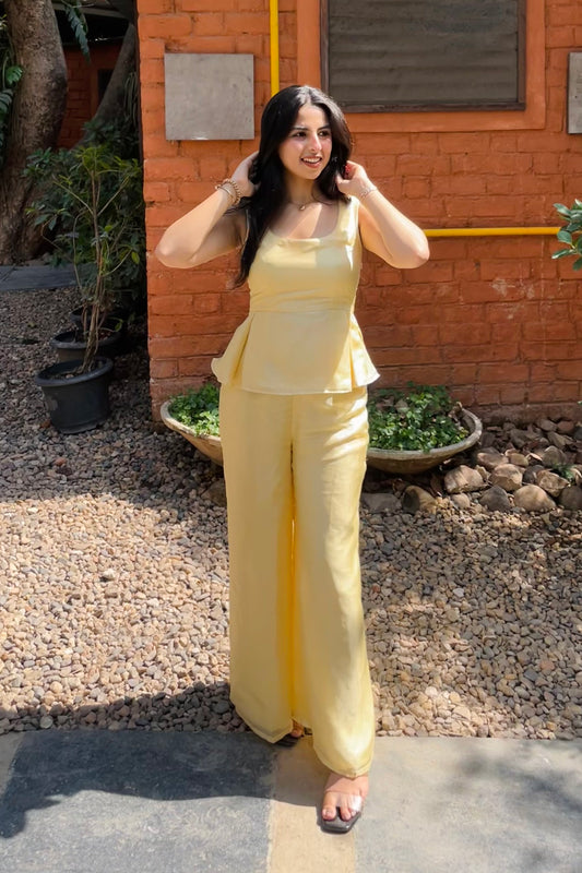 Elara Peplum Co-ord Set