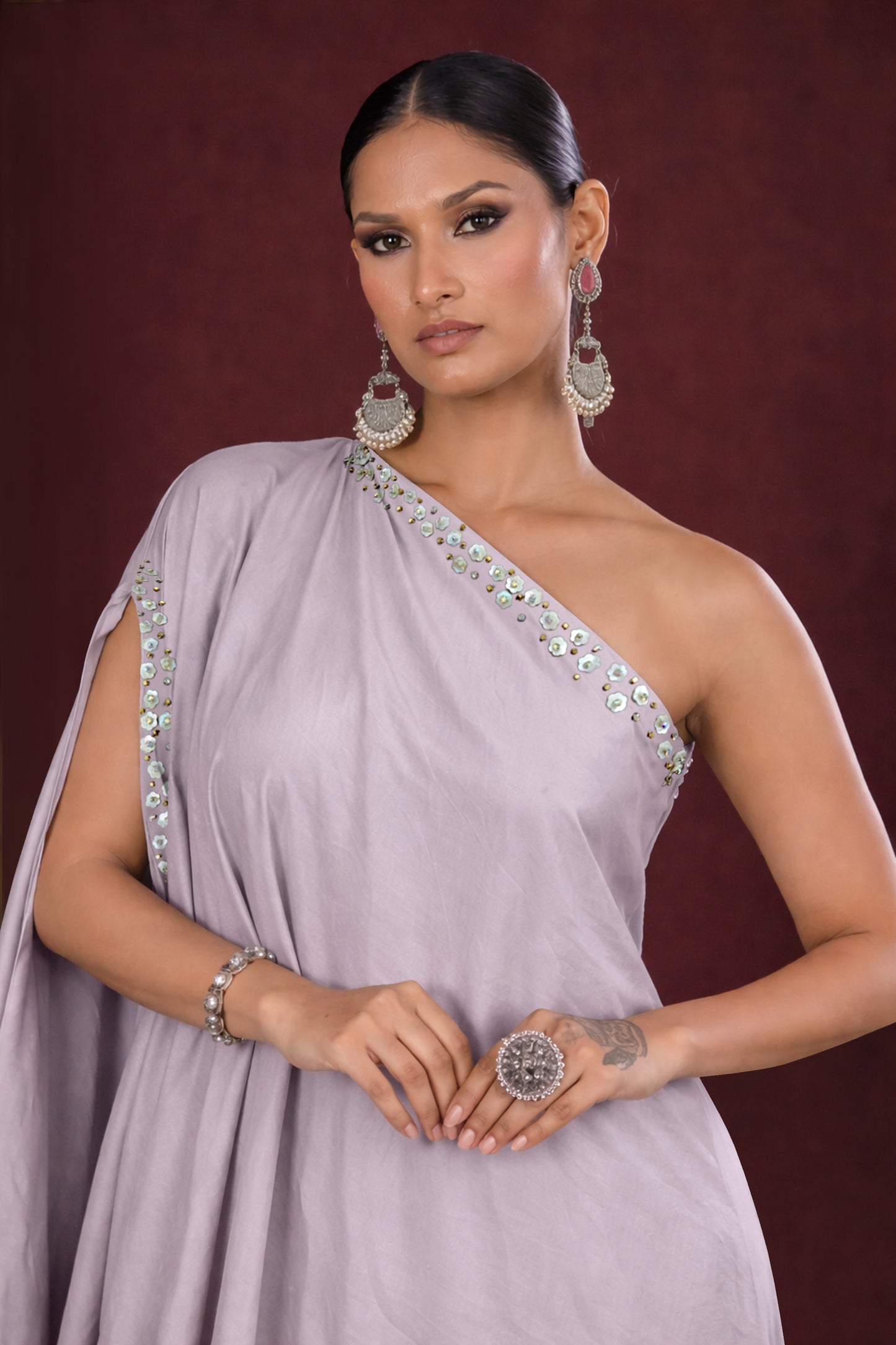 Iris One-Shoulder Co-Ord Set