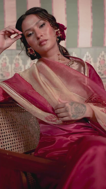 Neerja Ombre Silk Organza Suit Set